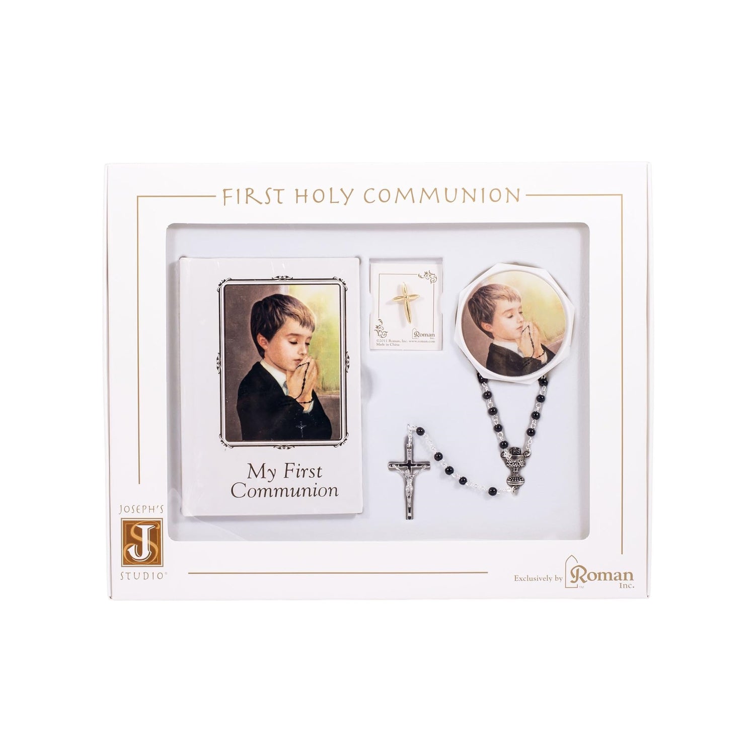 Boy 5pc Communion Set by Roman