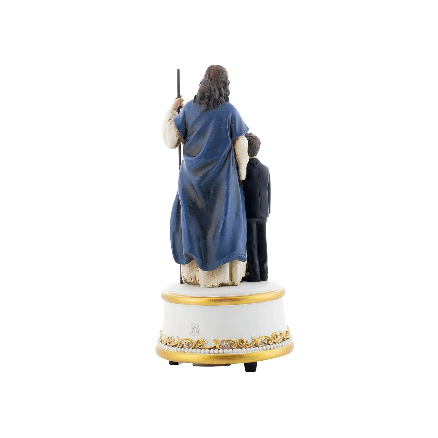 Boy First Communion Musical Figurine with Jesus Joseph's Studio