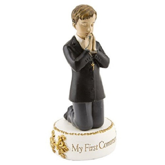 Boy "My First Communion" Figure Statue