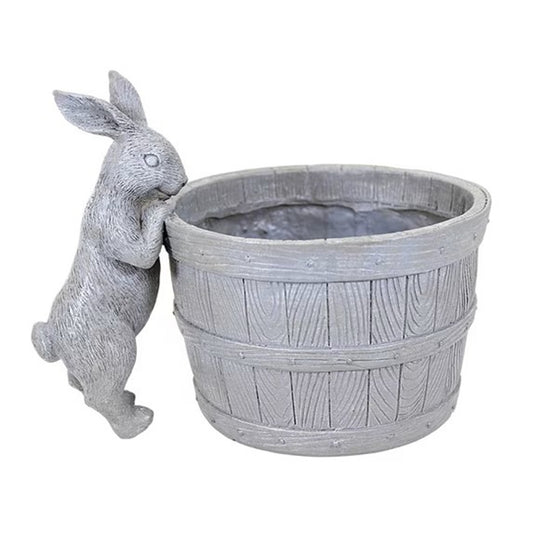 Bunny Bucket Planter by Roman 