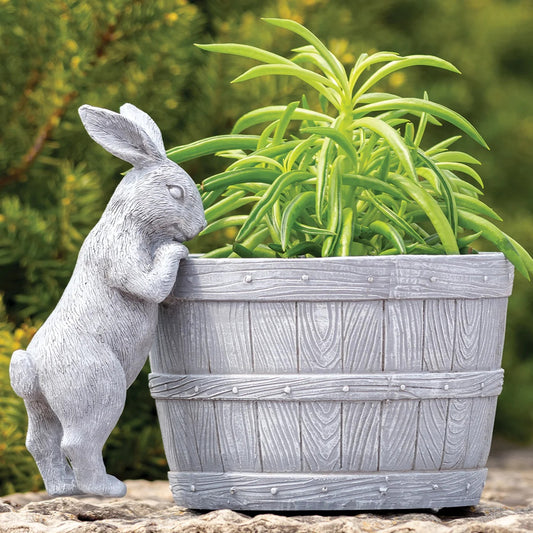 Bunny Bucket Planter by Roman 