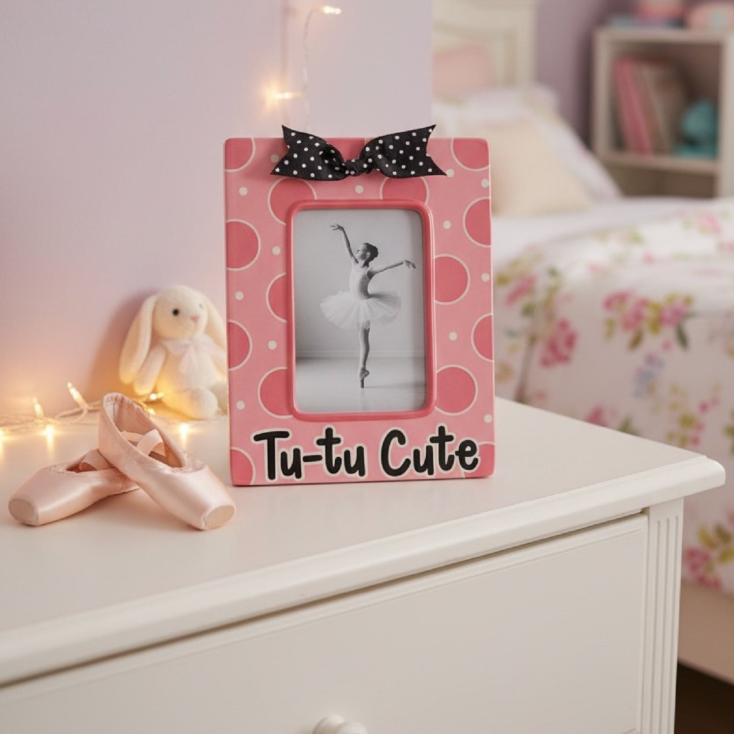 Burton & Burton Tu-tu Cute Dancer Pink Ceramic Frame
