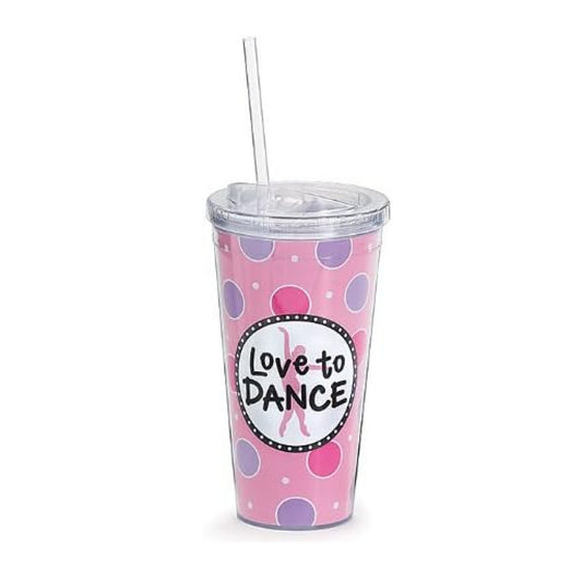 Burton Love to Dance Acrylic Thermal Travel Cup with Straw