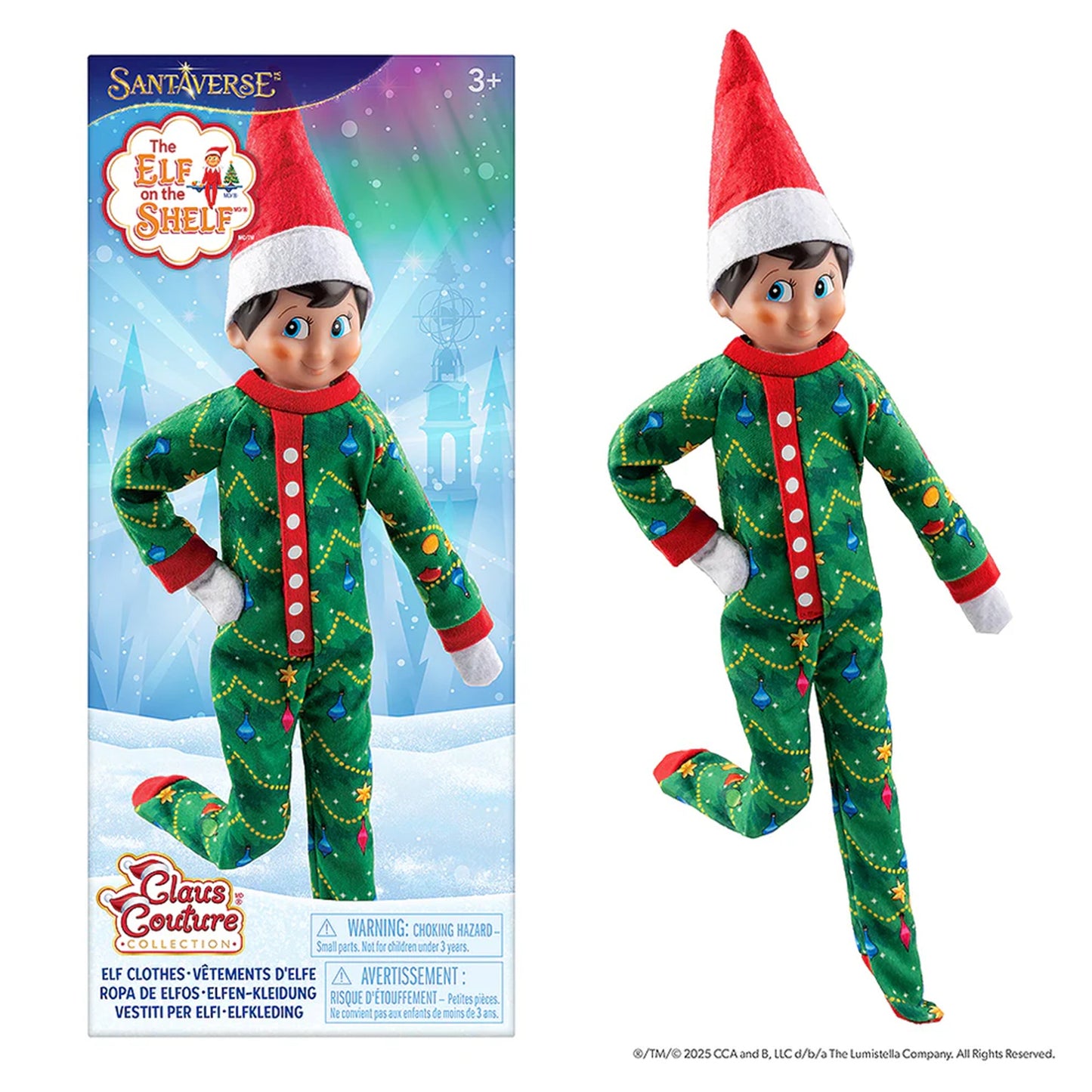 The Elf on the Shelf  Claus Couture Collection Goodnight, Sleep Bright PJs