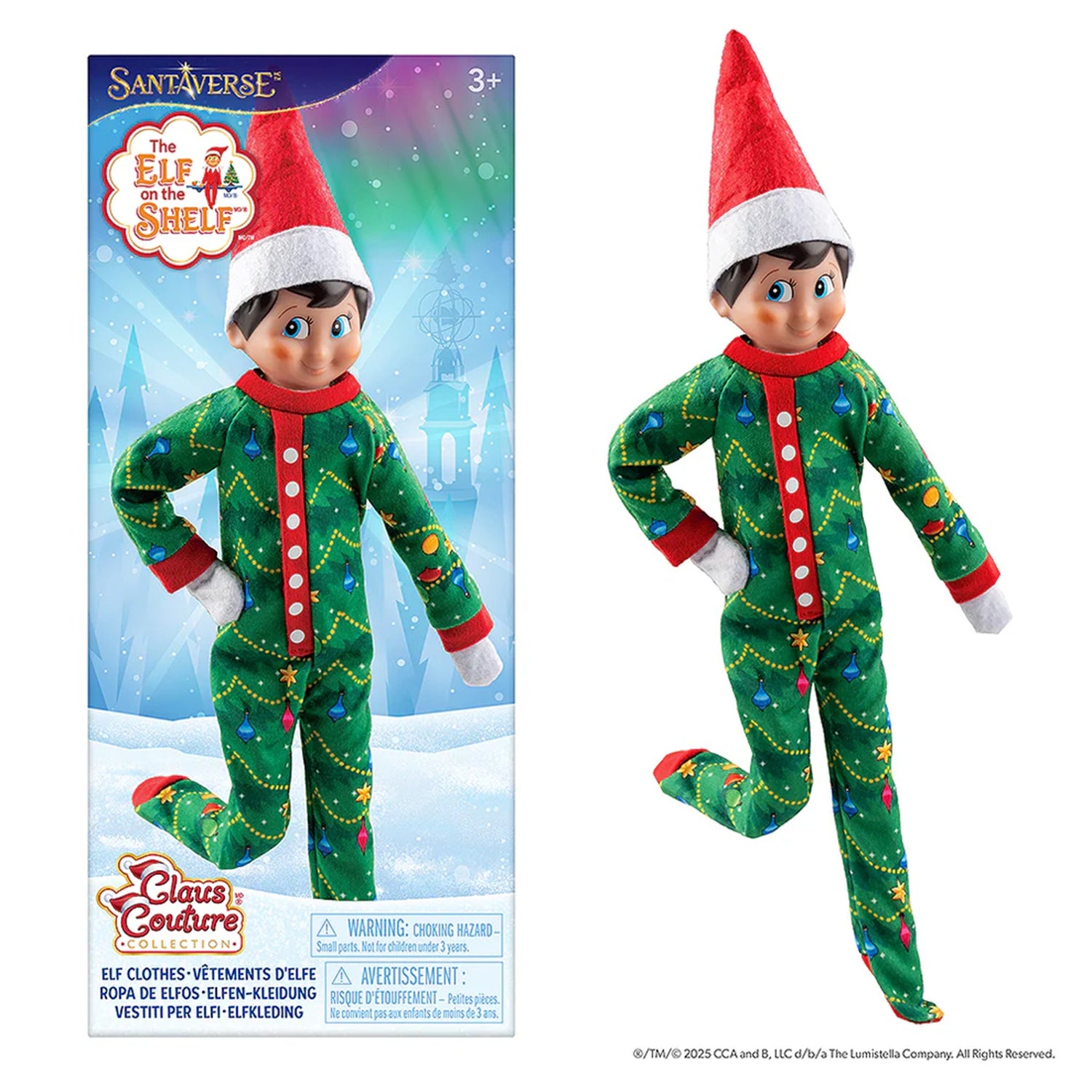 The Elf on the Shelf  Claus Couture Collection Goodnight, Sleep Bright PJs