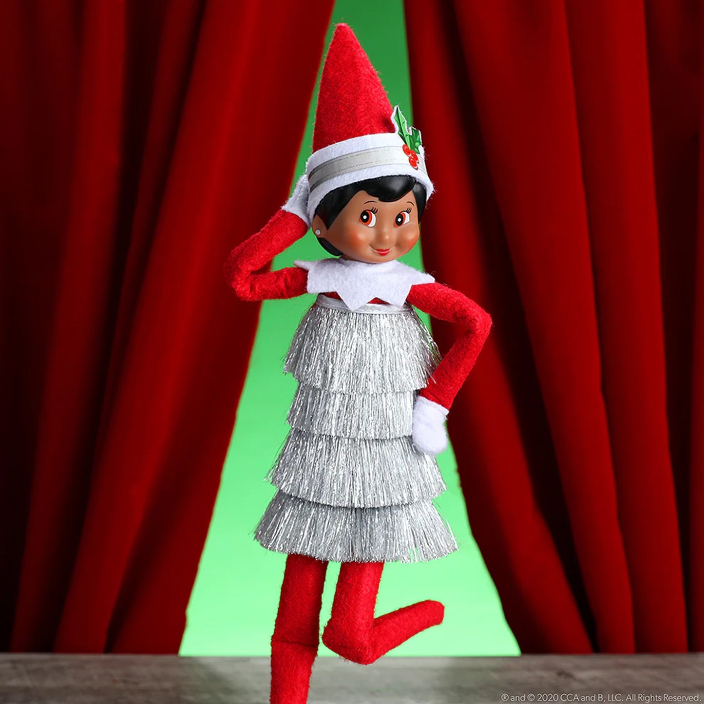 The Elf on the Shelf  Claus Couture Collection Tiny Tinsel Dress