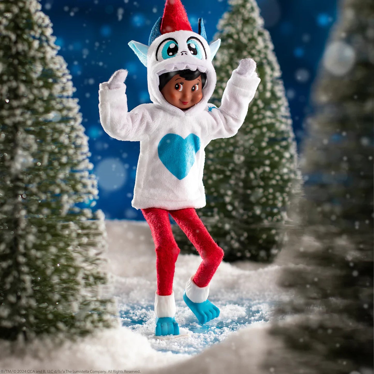 The Elf on the Shelf  Claus Couture Collection Yeti Hoodie Set