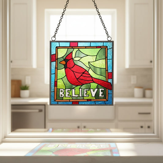 Cardinal Suncatcher Our Name Is Mud