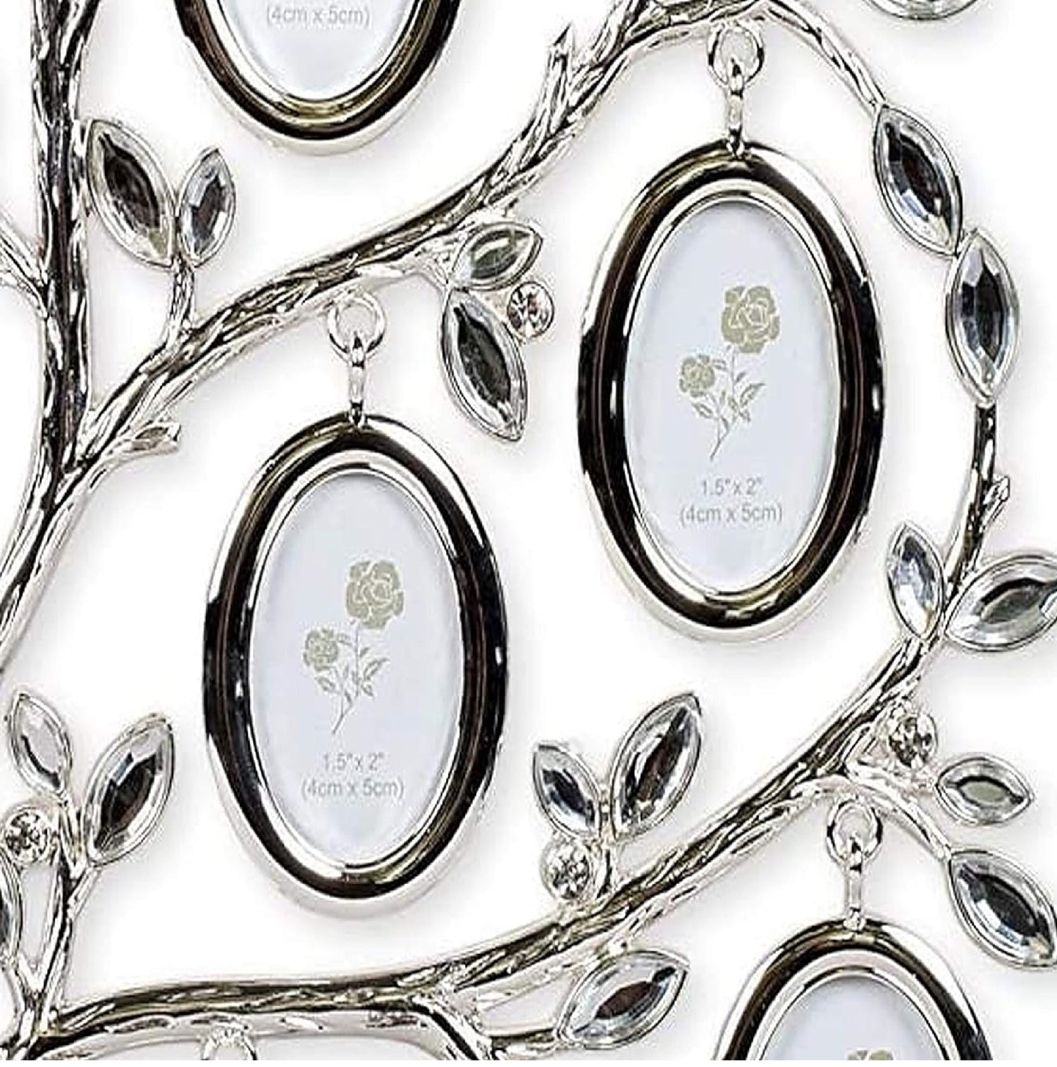Caroline Collection 12" Elegant Family Tree with 12 Frames
