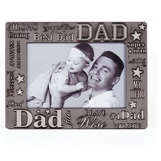 Caroline Collection, 6" H Dad Word Frame