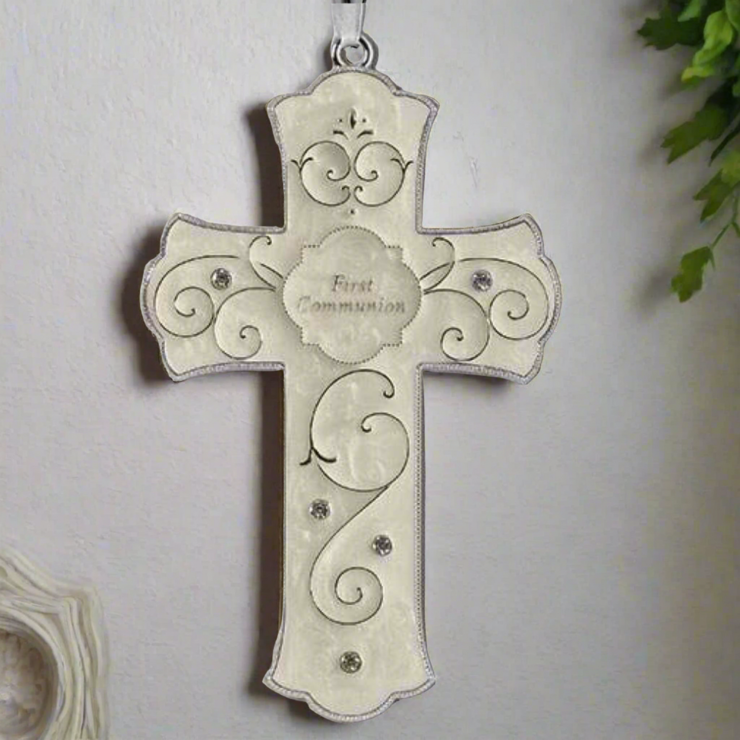 Caroline Collection 7.25"H First Communion Cross