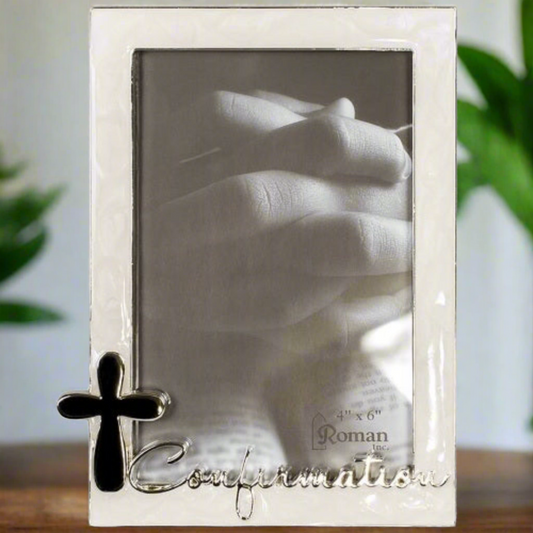 Caroline Collection 7"H Confirmation Frame