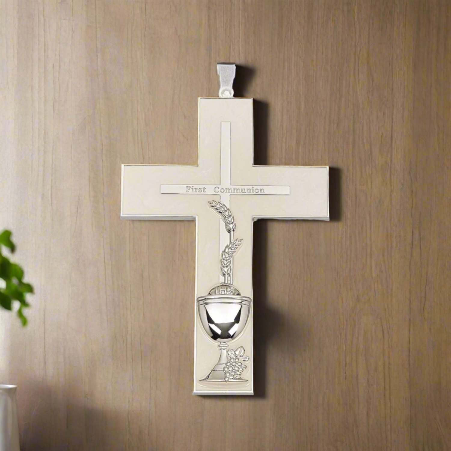 Caroline Collections 7"H First Communion Wall Cross