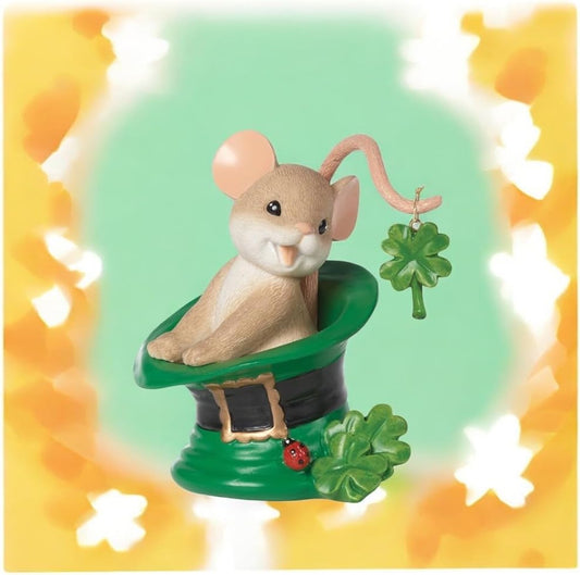 Charming Tails Irish You Luck Figure by Roman
