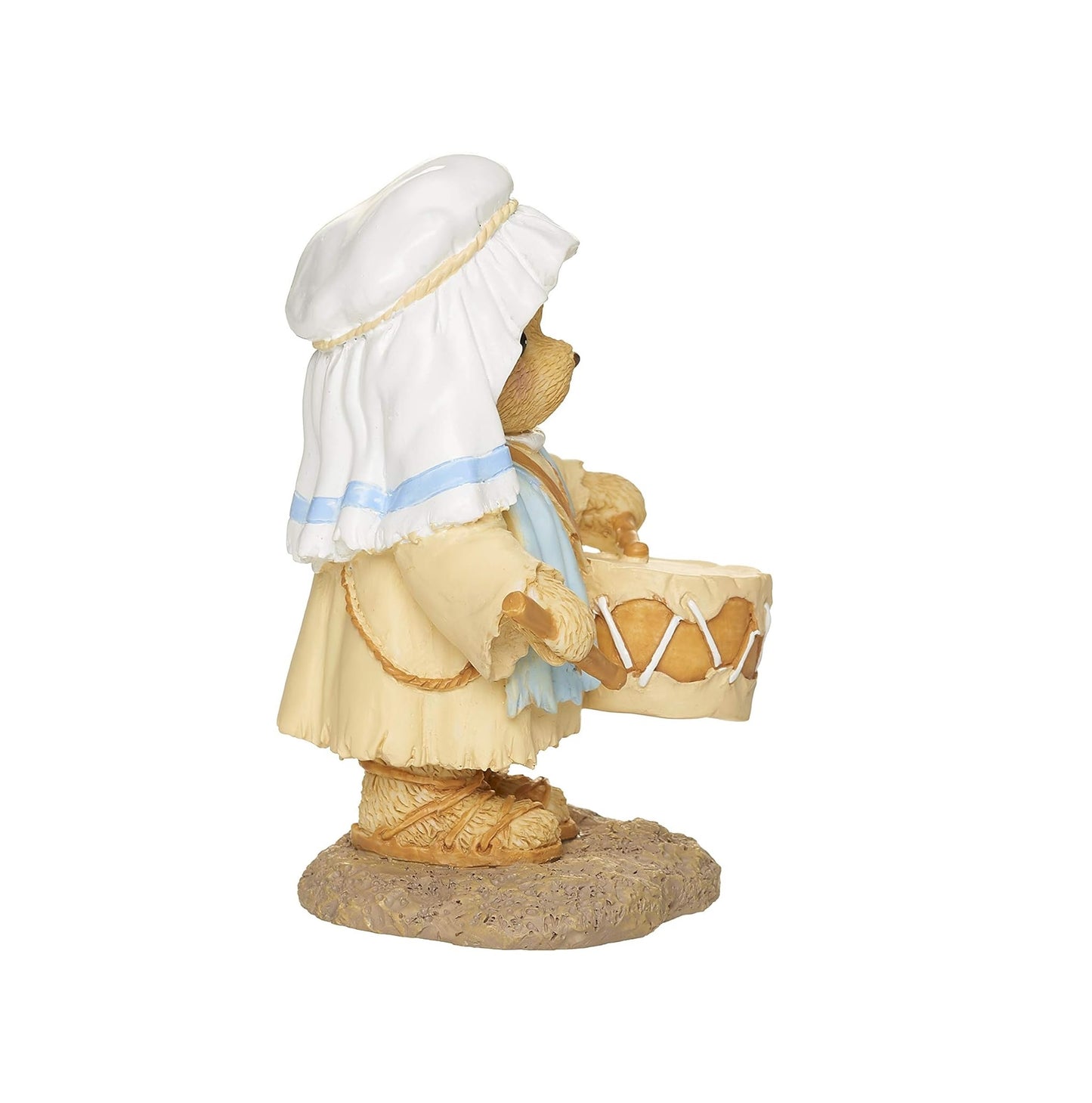 Cherished Teddies Drummer Boy Bear Figurine