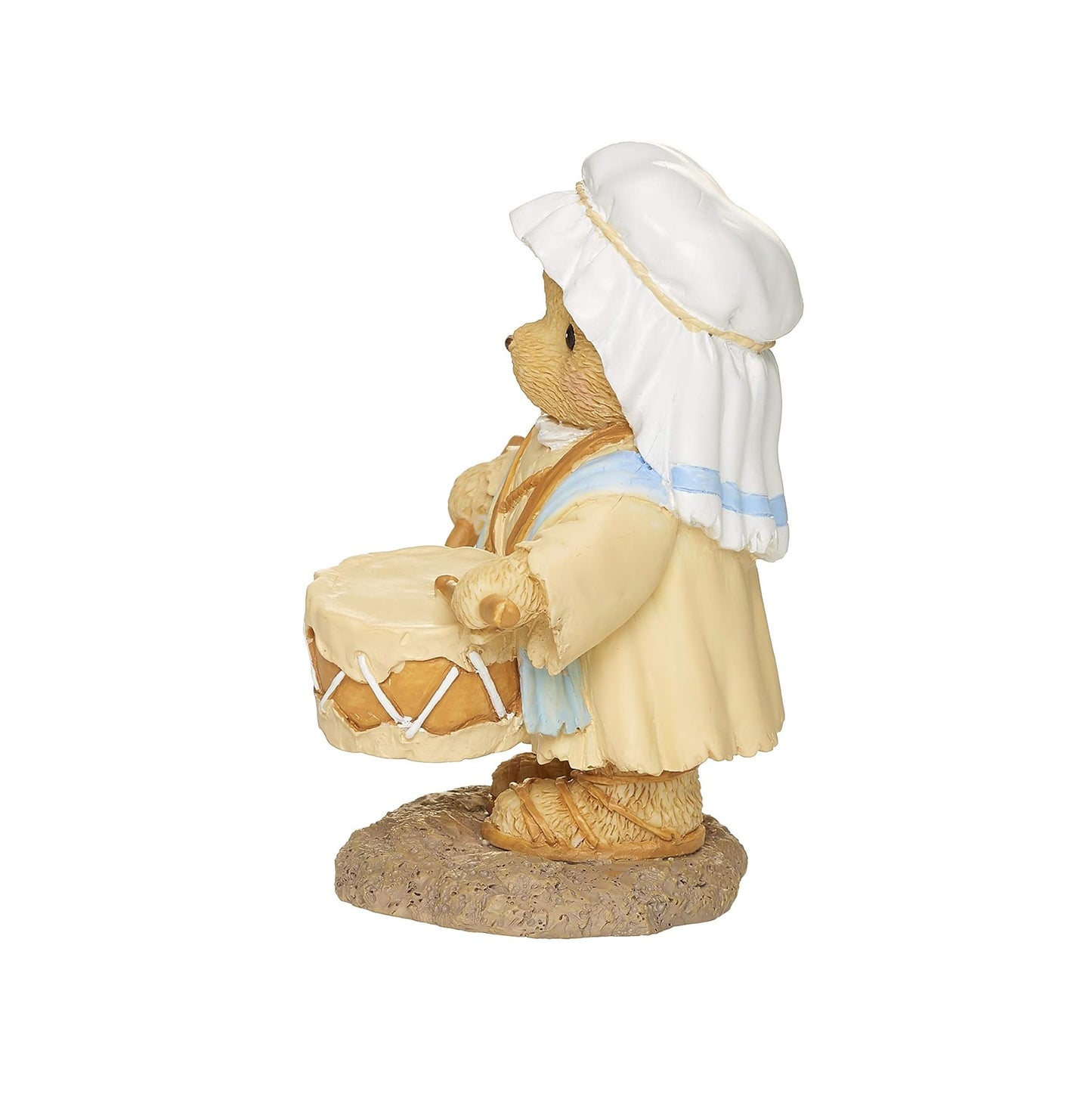 Cherished Teddies Drummer Boy Bear Figurine