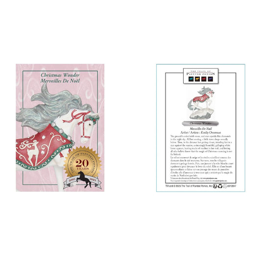 Christmas Wonder Figurine Trail of Painted Ponies