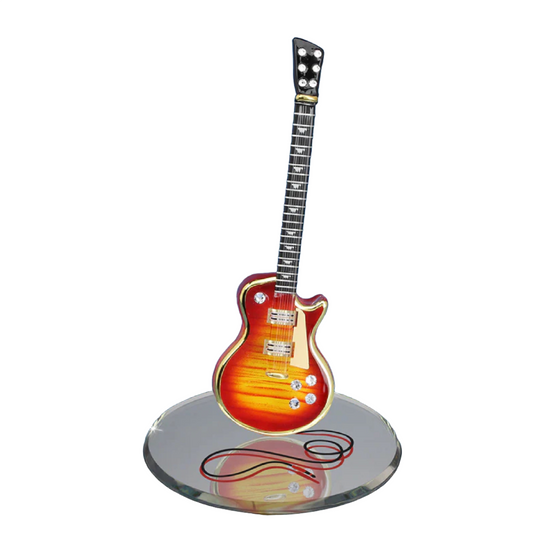 Classic Cherry Burst Guitar by Glass Baron