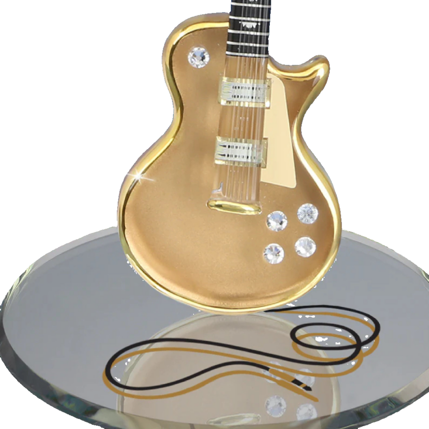 Classic Gold Top Guitar by Glass Baron