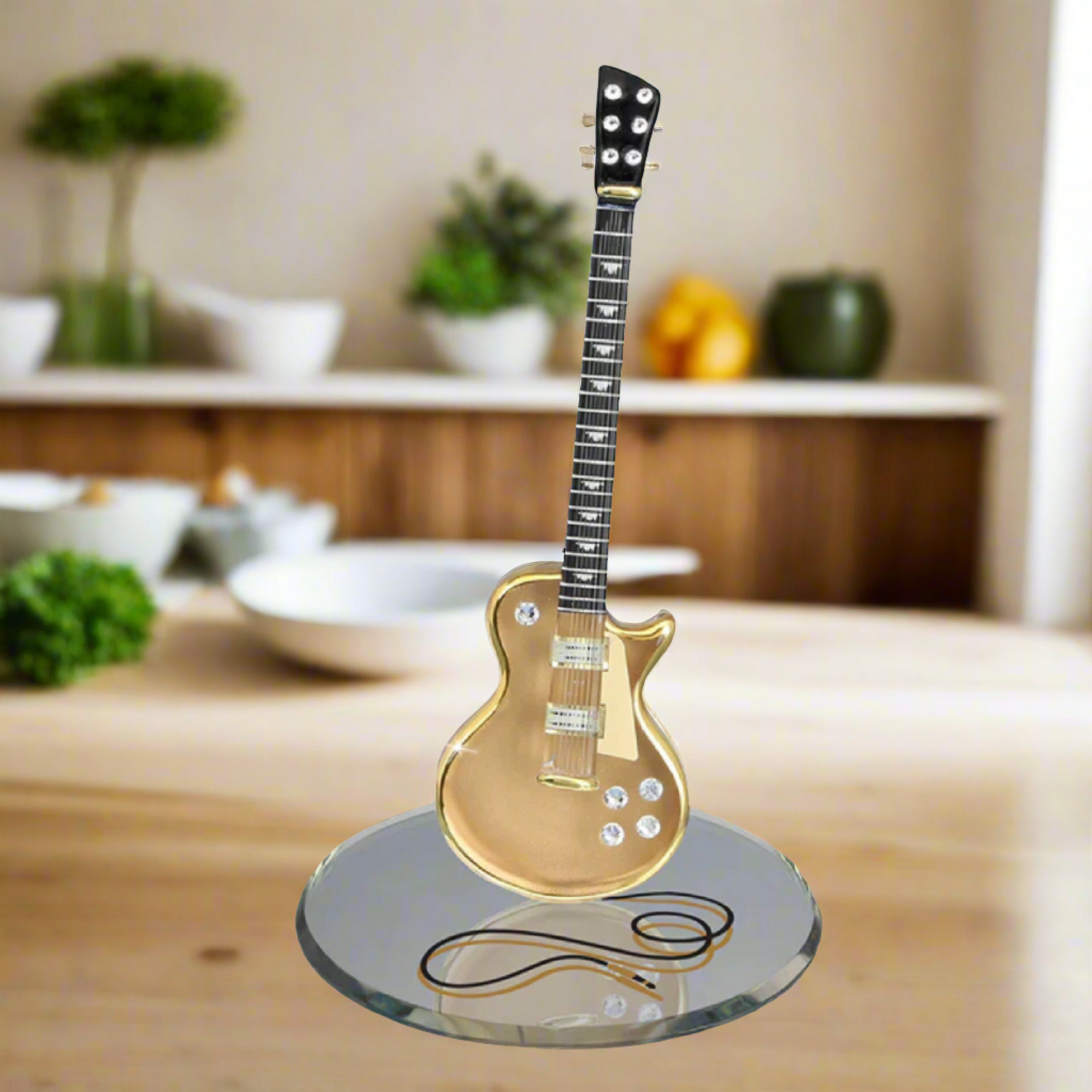 Classic Gold Top Guitar by Glass Baron