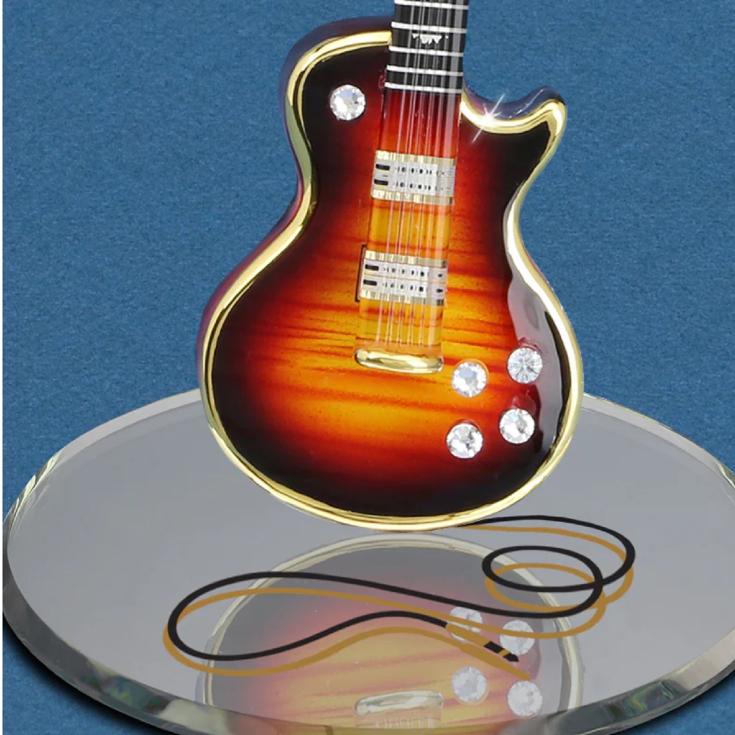 Classic Tobacco Burst Guitar by Glass Baron