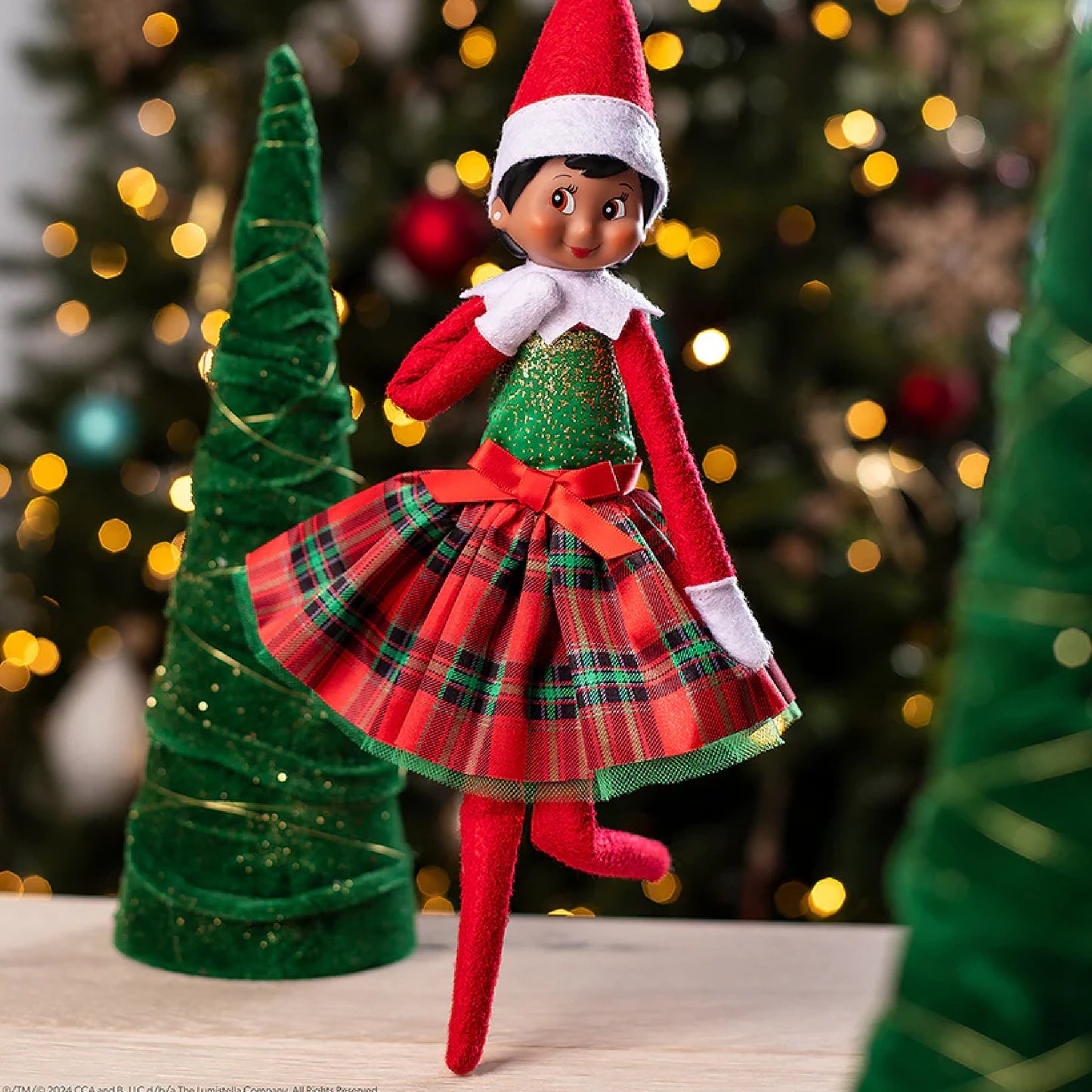 The Elf on the Shelf Claus Couture Collection® Gifts &amp; Glamour Party Dress