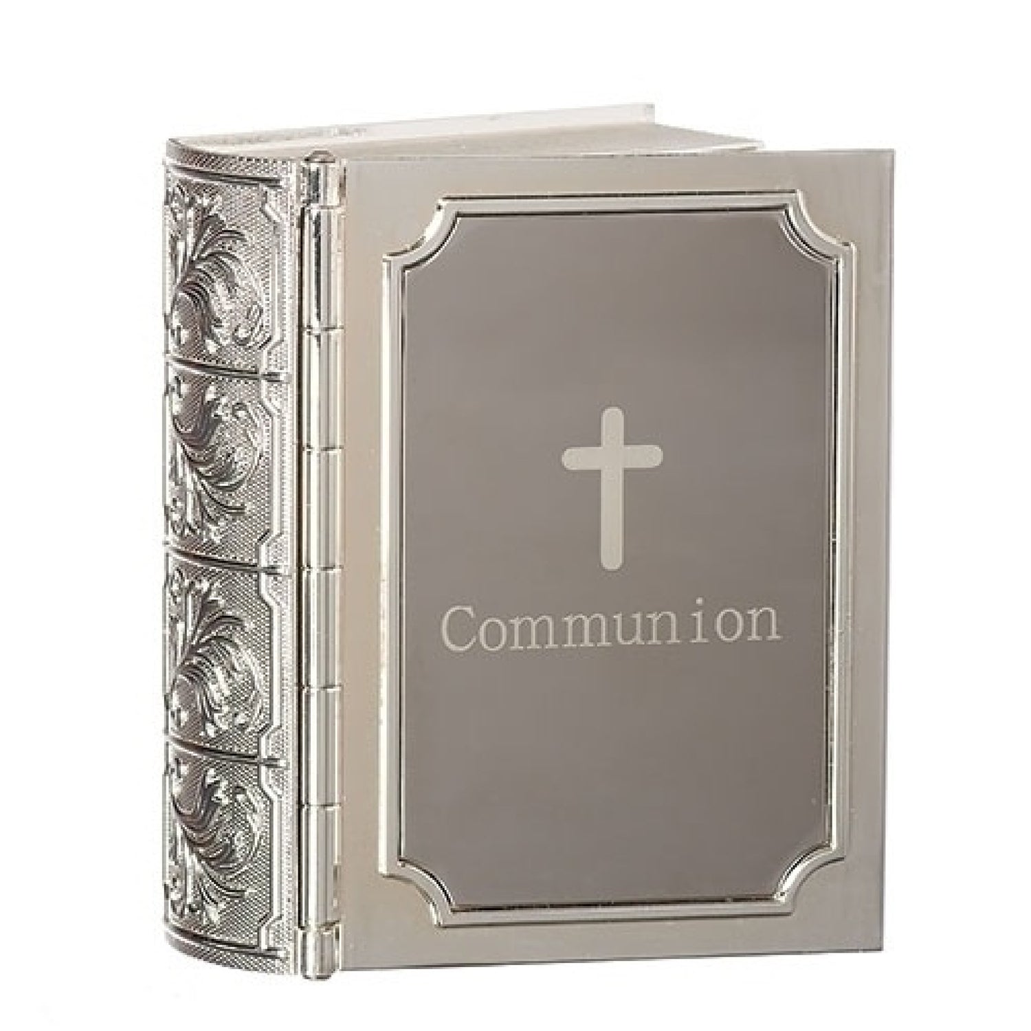 Communion Bible 3.5"H Keepsake Box