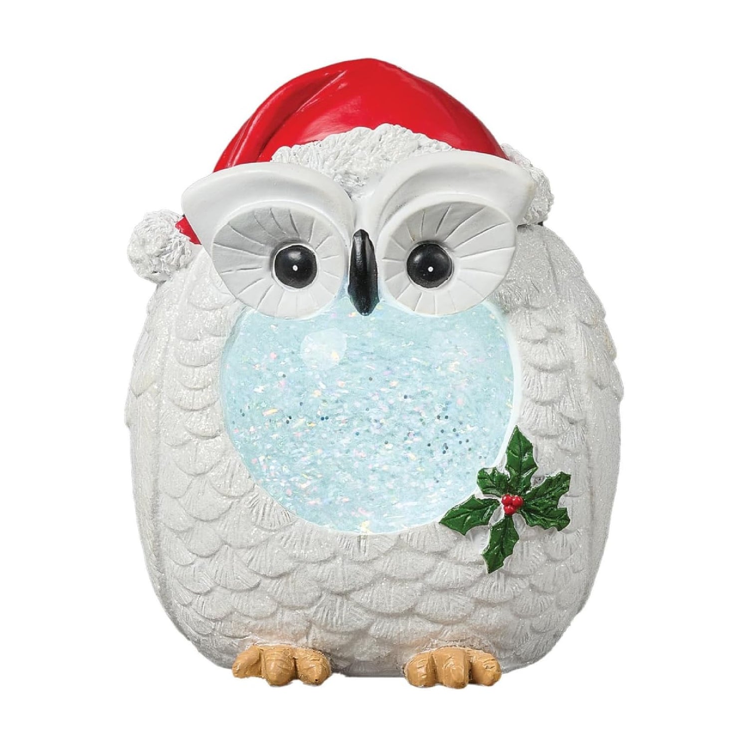 Confetti Lites Lighted Swirl White Owl by Roman