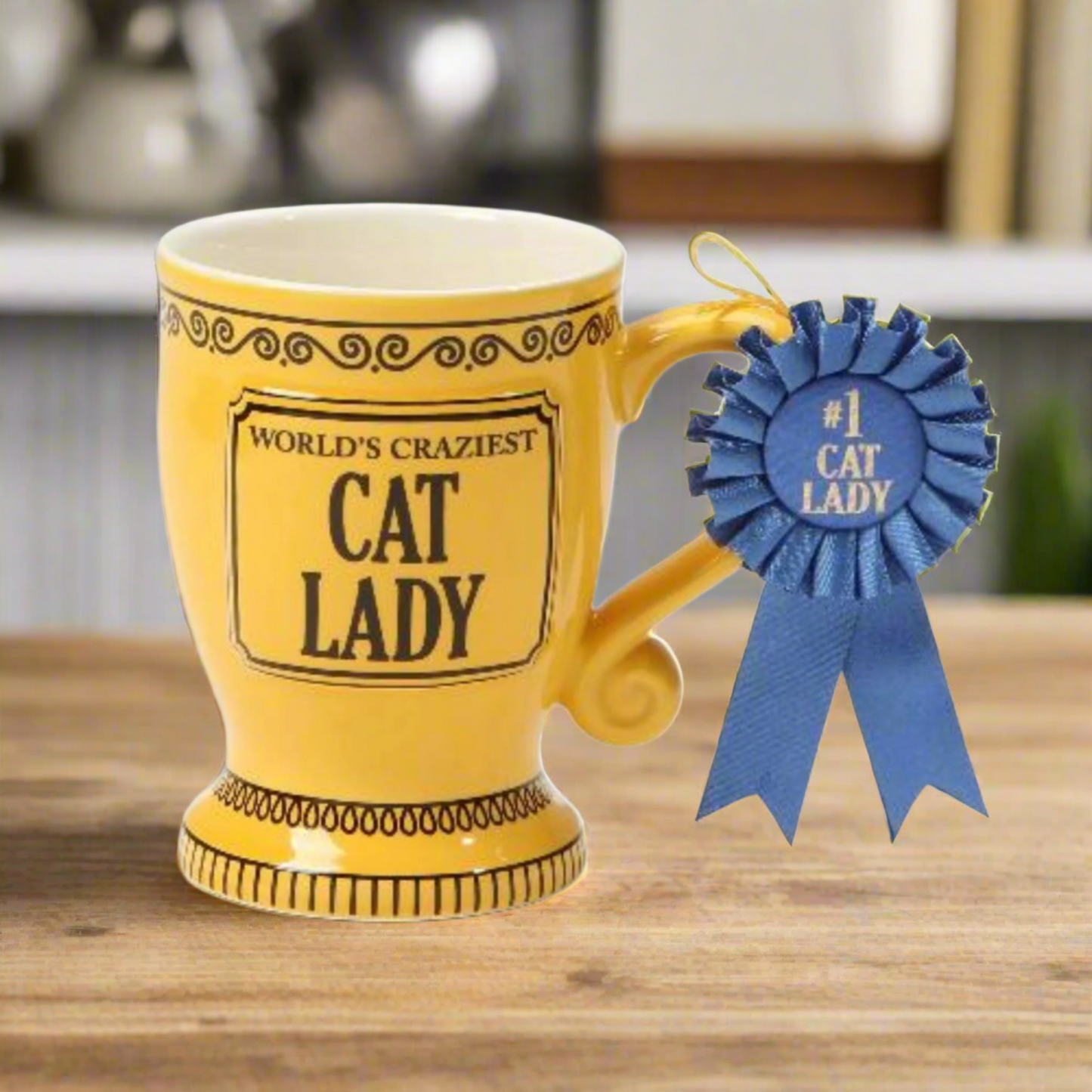 Crazy Cat Lady Trophy Mug