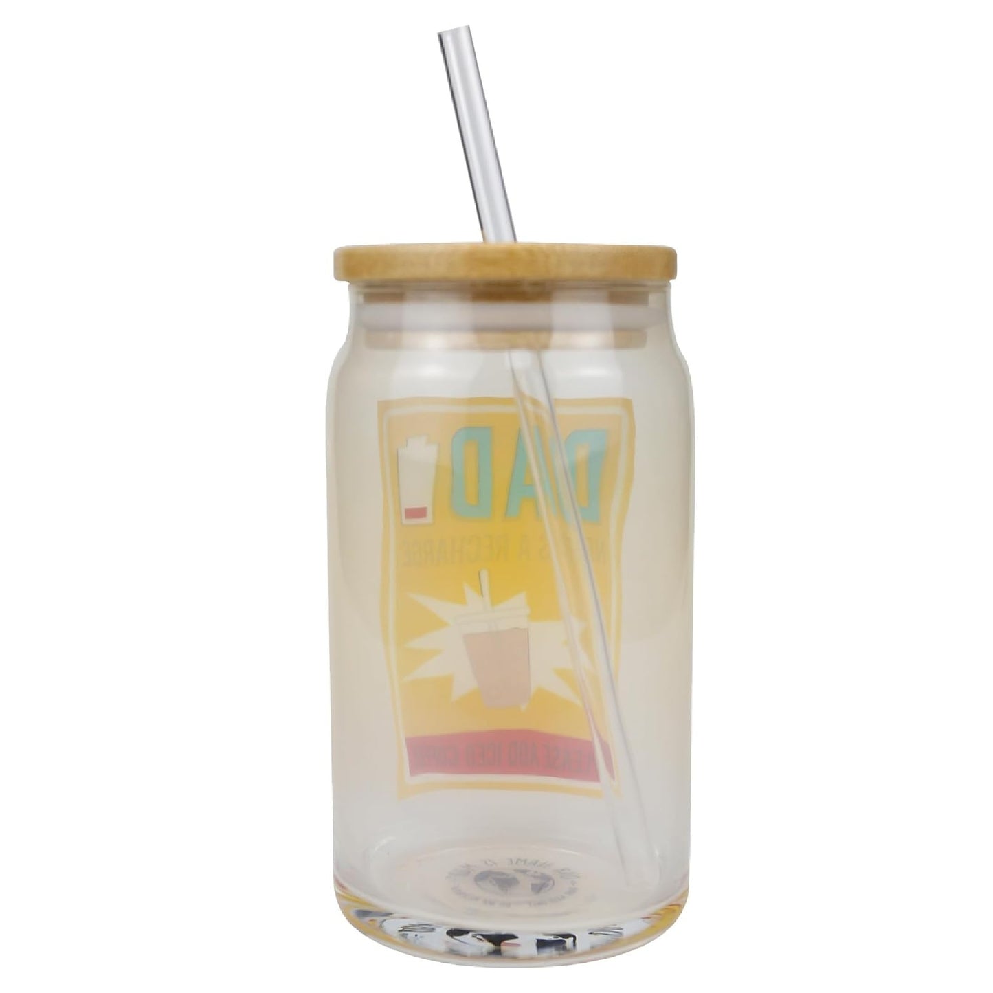 Dad Latte Glass with Lid
Our Name Is Mud