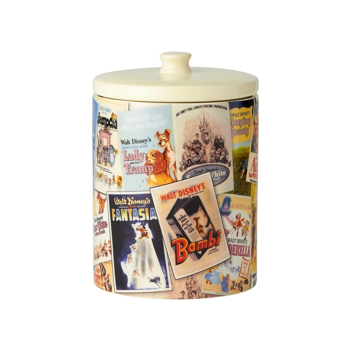 Disney Poster Collage Cookie Jar by Enesco