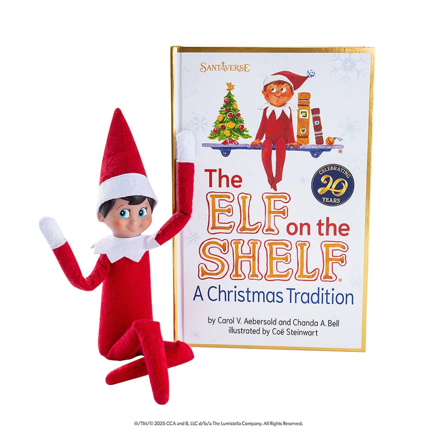 The Elf on the Shelf A Christmas Tradition, Limited 20th Anniversary Edition