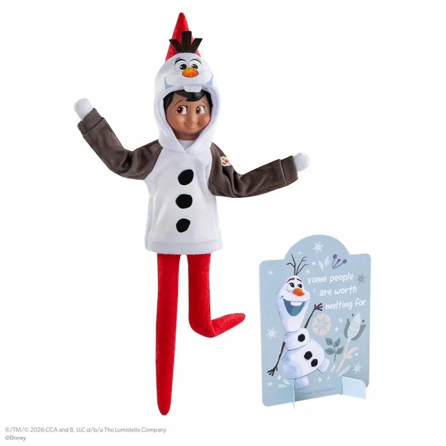 Elf on the Shelf Disney Frozen Olaf Hoodie | Claus Couture Collection®