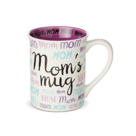 Enesco 6003380 Our Name is Mud Mom Nickname Coffee Mug, 16 Ounce