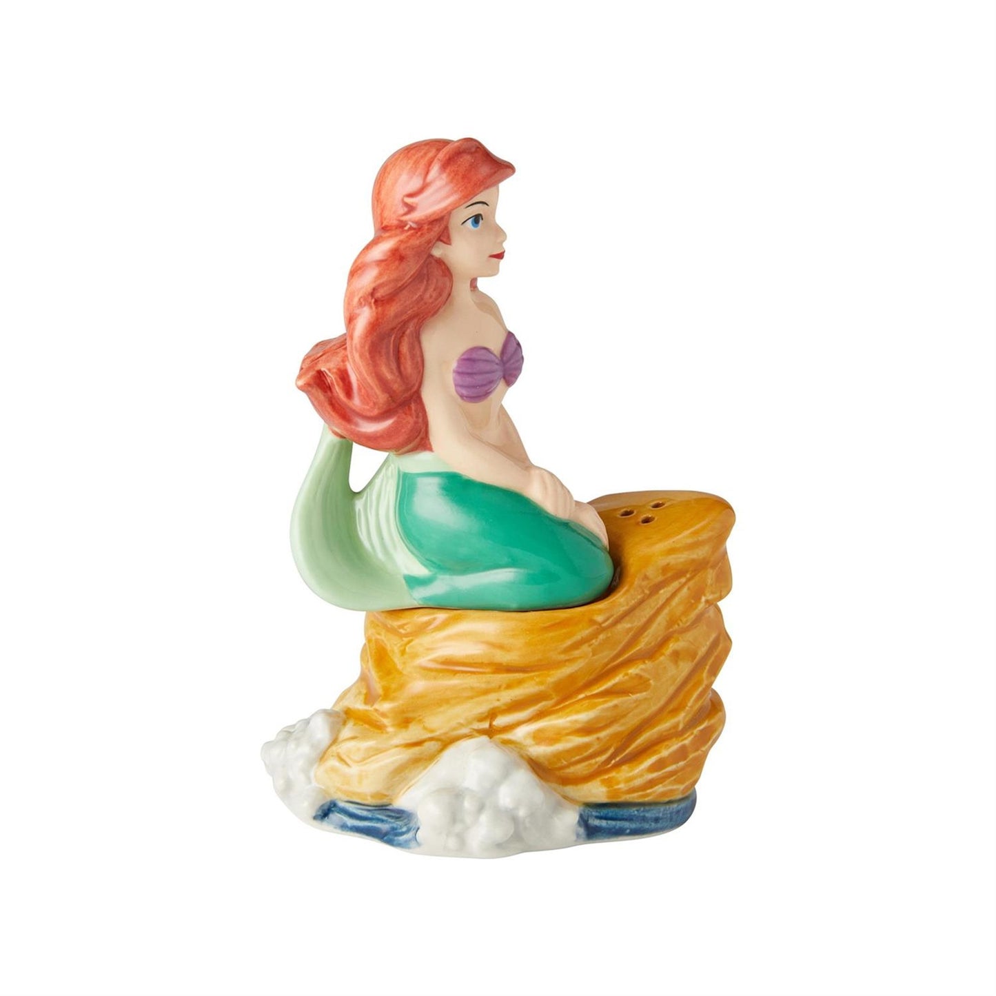 Enesco Disney Ariel on Rock Salt and Pepper Shaker Set, 2 Pieces 3.9in H
