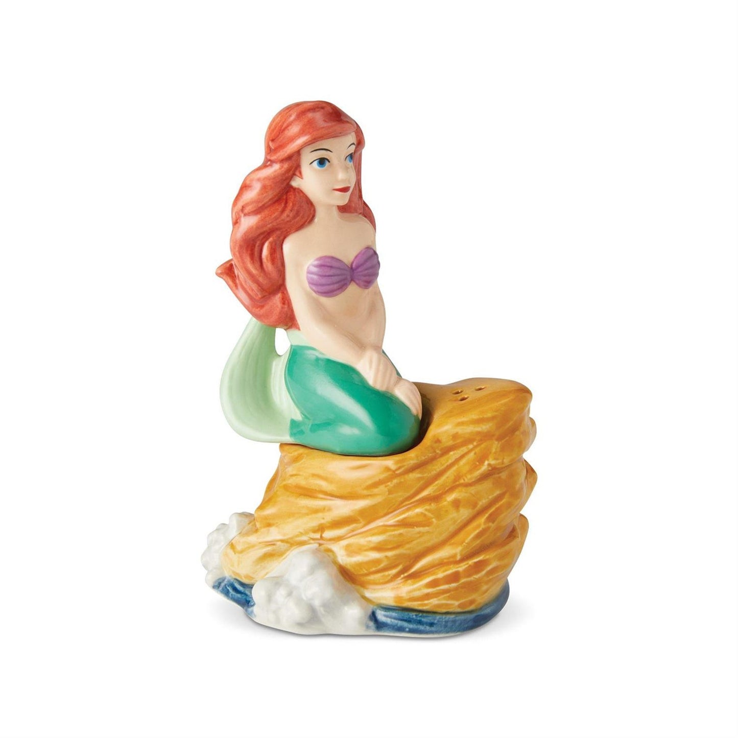 Enesco Disney Ariel on Rock Salt and Pepper Shaker Set, 2 Pieces 3.9in H