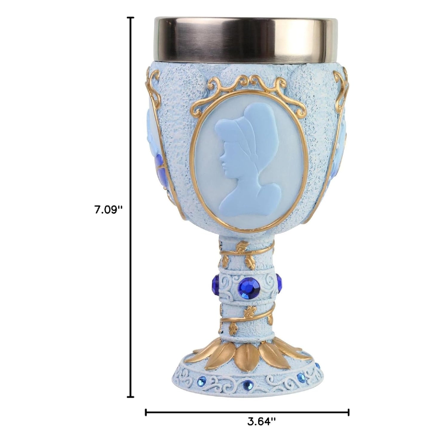 Enesco Disney Showcase Cinderella Castle Decorative Chalice Goblet Cup