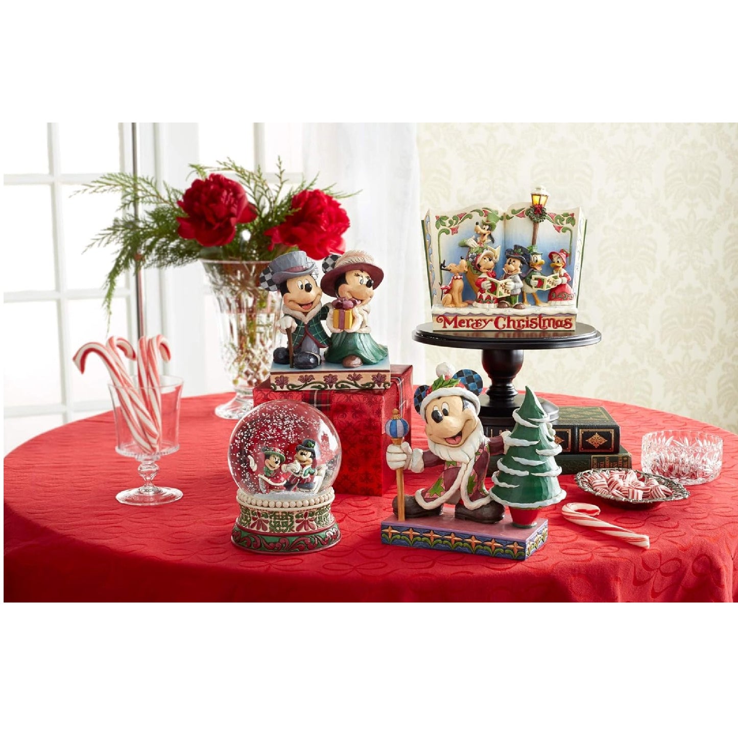 Enesco Disney Traditions by Jim Shore Mickey Mouse Father Christmas Figurine