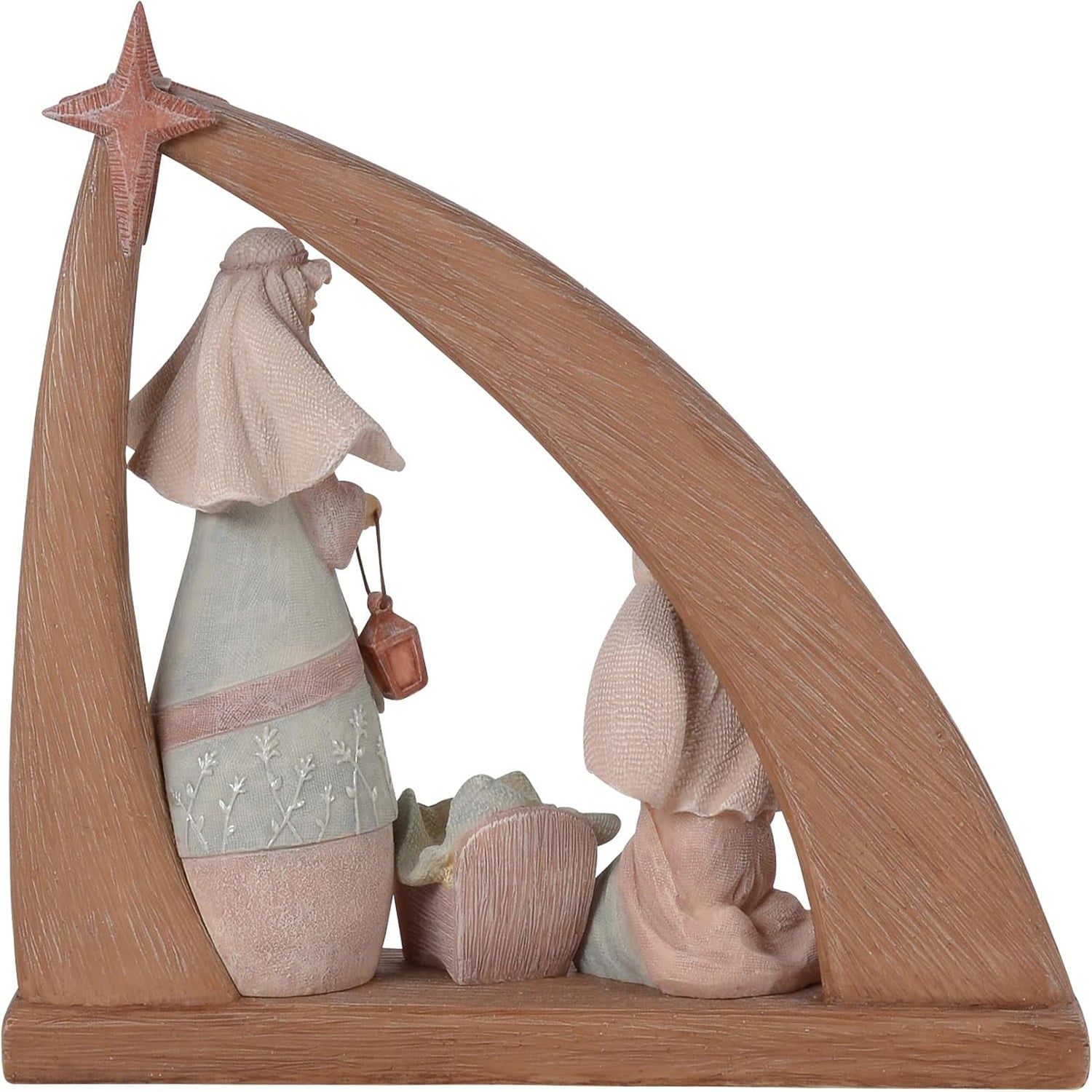 Enesco Foundations Nativity Creche Greatest Gift Figurine, 6.5 Inch