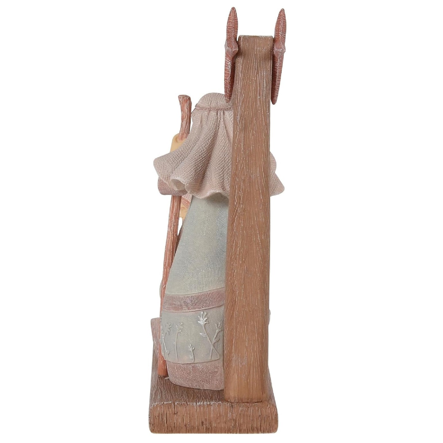 Enesco Foundations Nativity Creche Greatest Gift Figurine, 6.5 Inch