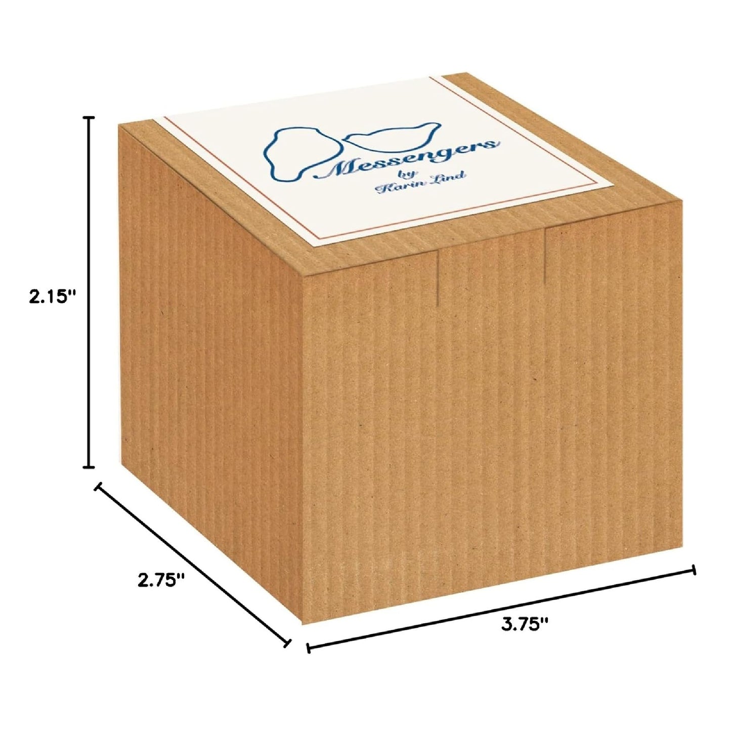 Enesco Izzy and Oliver Karin Lind Messengers Inner Strength Bird Figurine