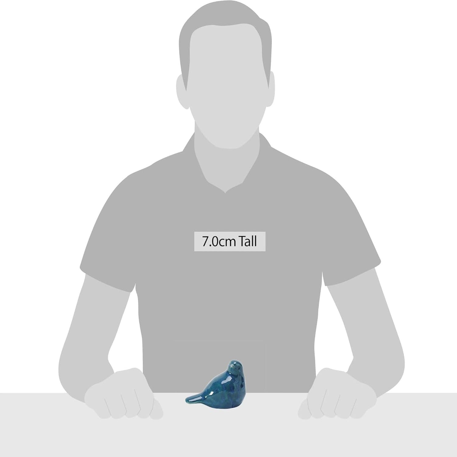 
Enesco Izzy and Oliver Karin Lind Messengers Needed Some Peace Bird Figurine