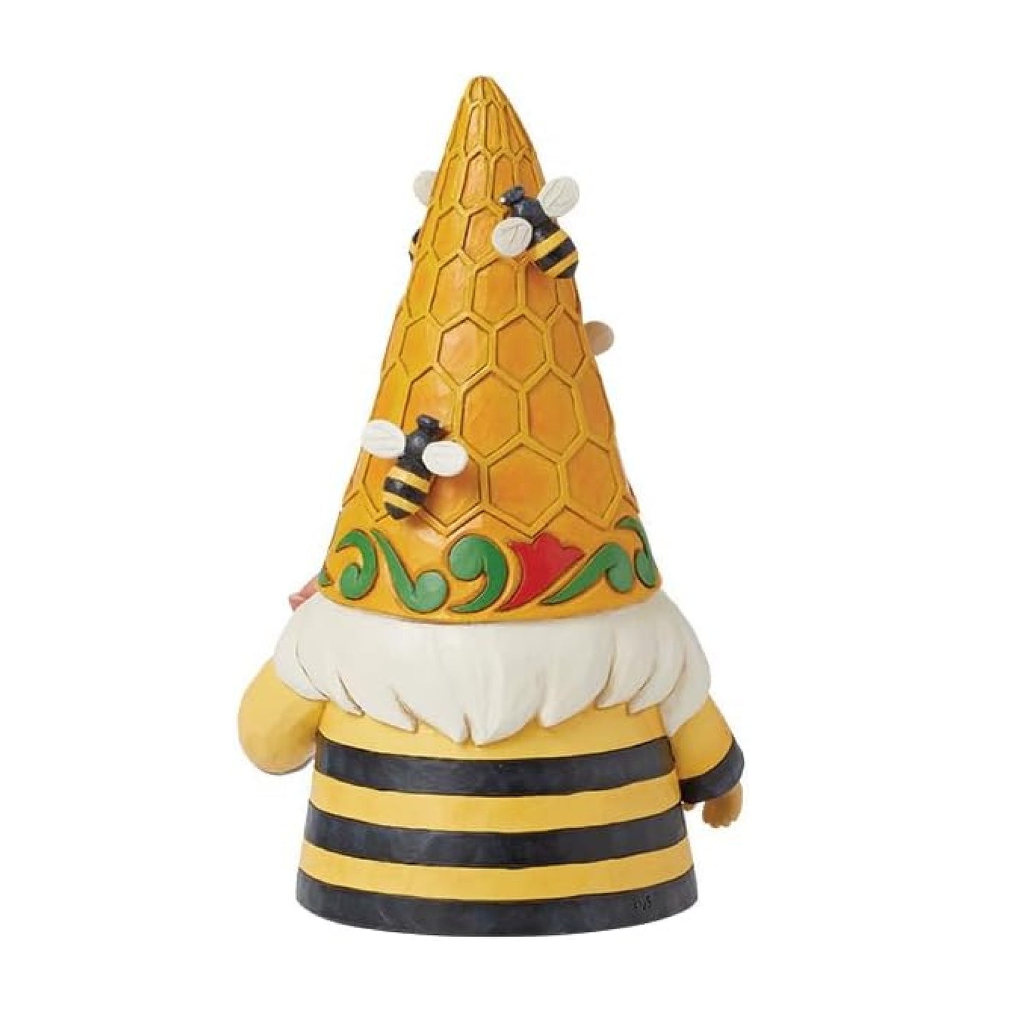 Enesco Jim Shore Heartwood Creek Gnome with Beehive Hat and Honey Figurine