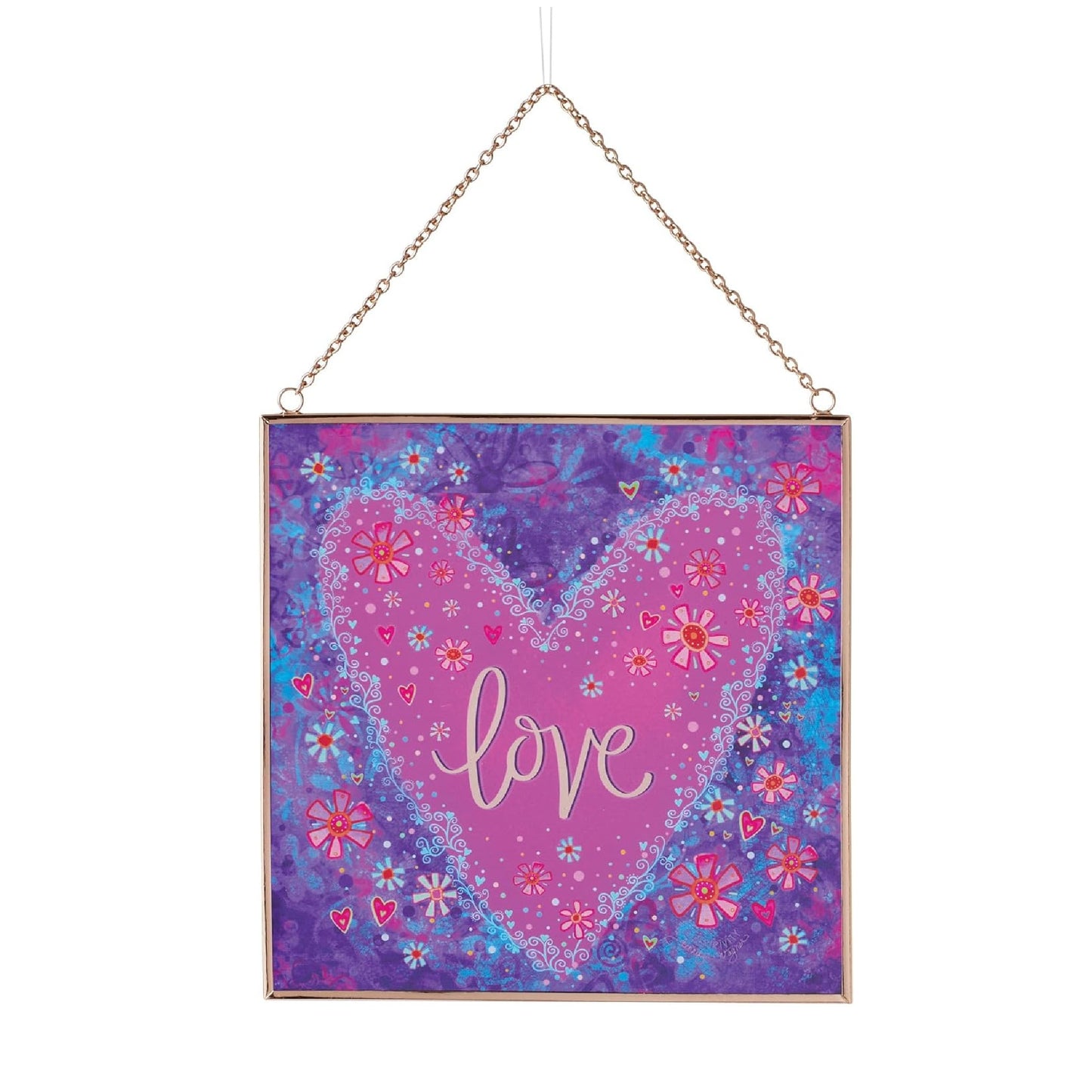 Enesco Love Suncatcher&nbsp;Izzy and Oliver