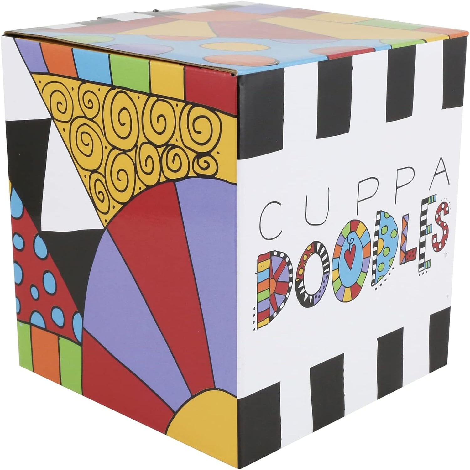 Enesco Our Name is Mud Cuppa Doodles Birthday Sensational at 60 Coffee Mug, 16 Ounce