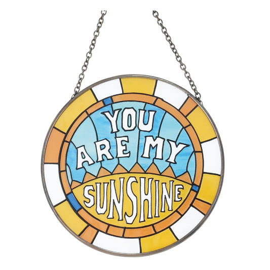 Enesco Our Name is Mud You are My Sunshine Hanging Window Suncatcher