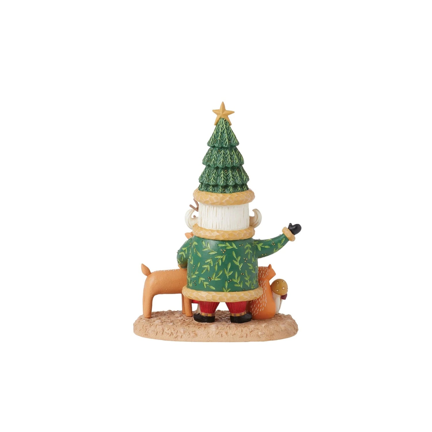 Enesco Santa and Forest Friends Figurine