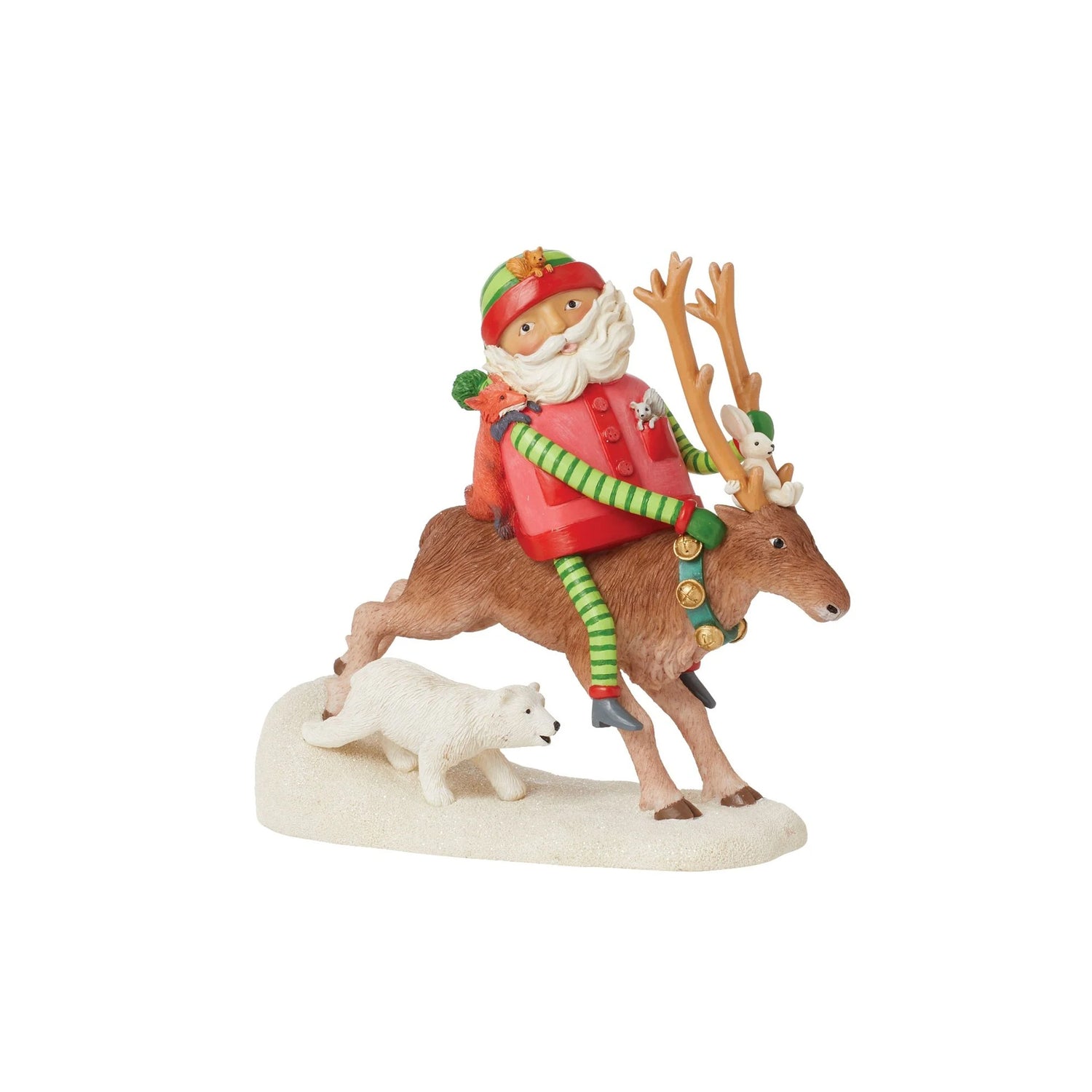 Enesco Santa's Wild Ride Figurine