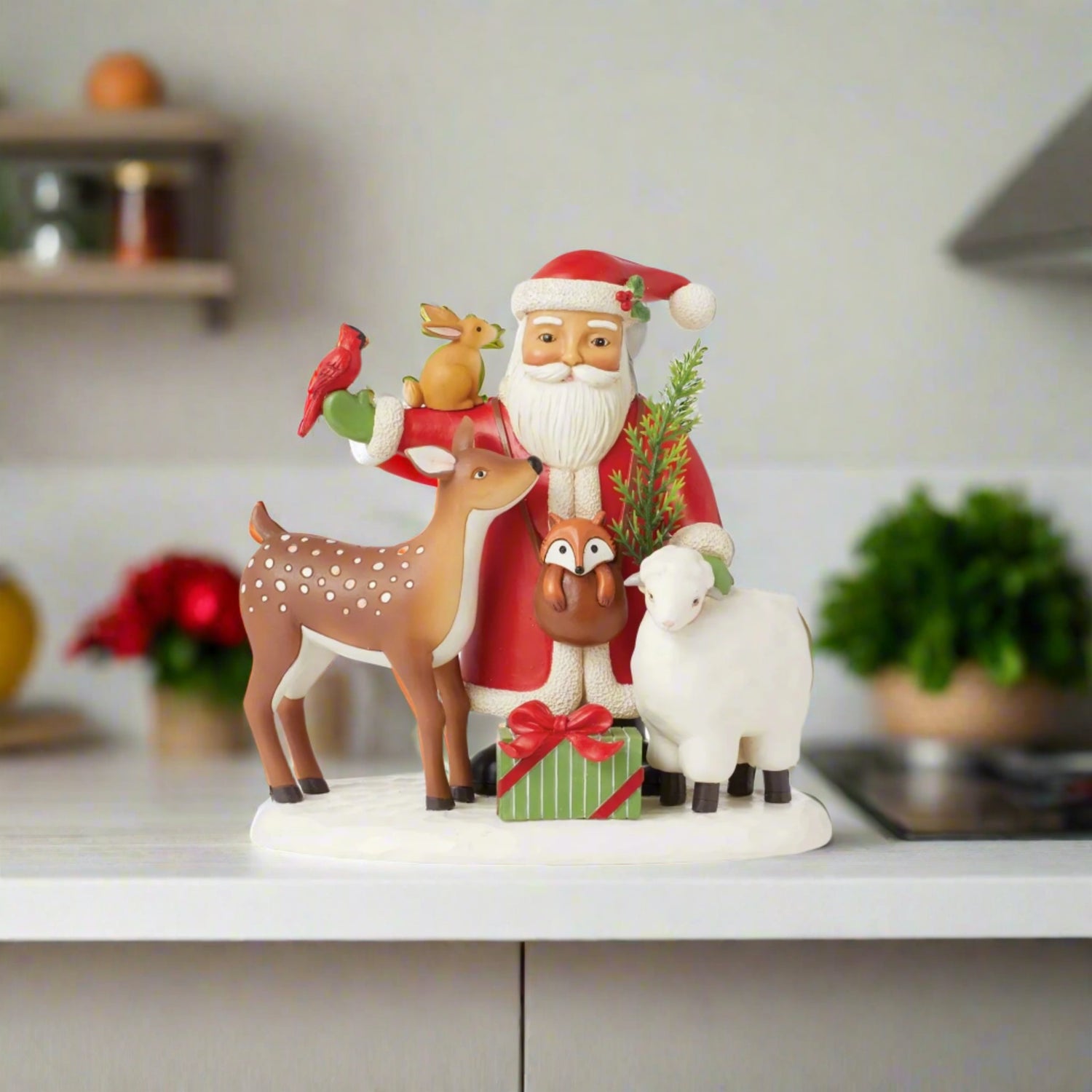 Enesco Sweet Forest Friends Santa