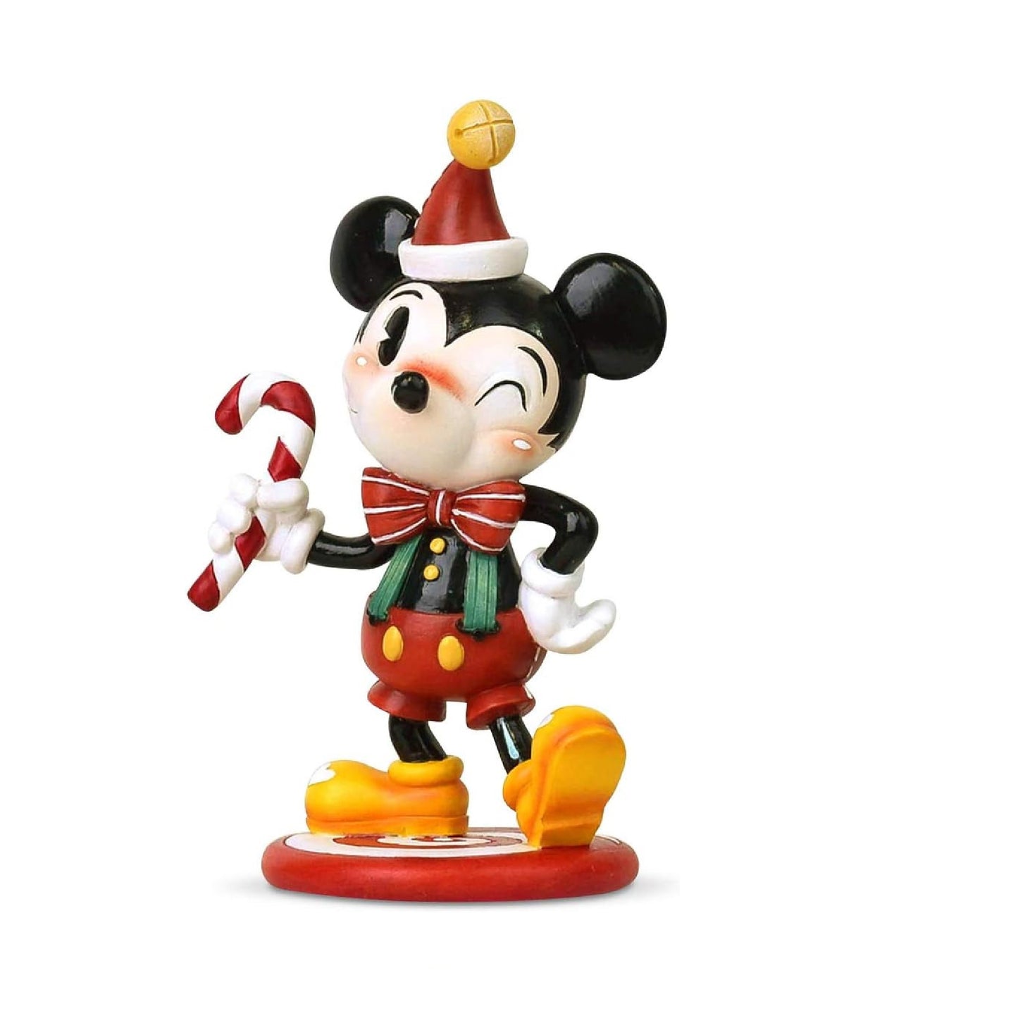 Enesco The World of Miss Mindy Christmas Mickey Mouse Figurine
